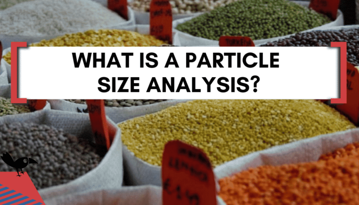 What is a particle size analysis?