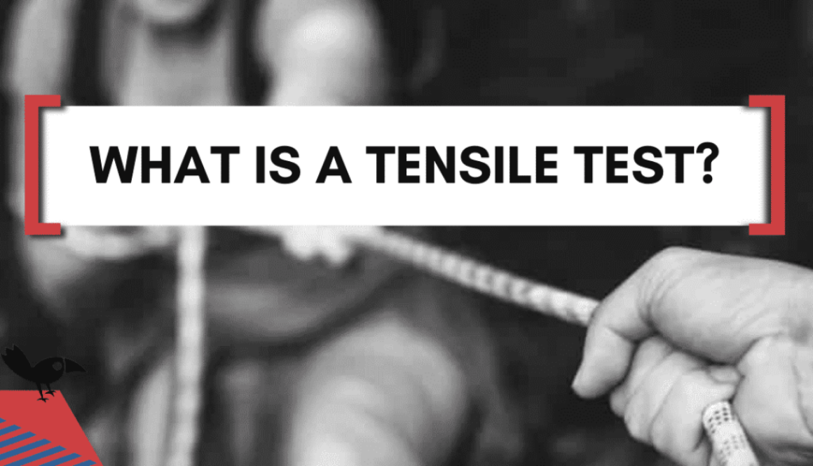 What is a tensile test?