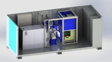 QCS-Rohrpost - Container lab CL-100